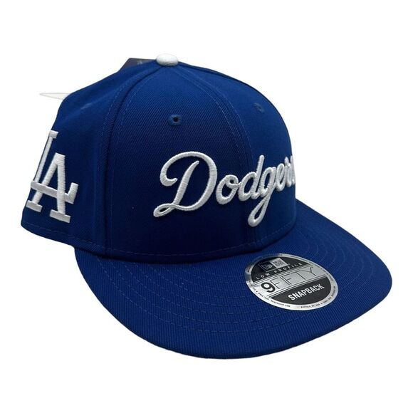 New Era FELT x Los Angeles Dodgers Butterfly 9FIFTY Snapback Hat Cap Blue - OSFM - Picture 1 of 8